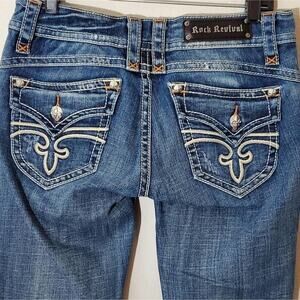 ROCK Revival Stephanie bootcut jeans size‎ 31x31